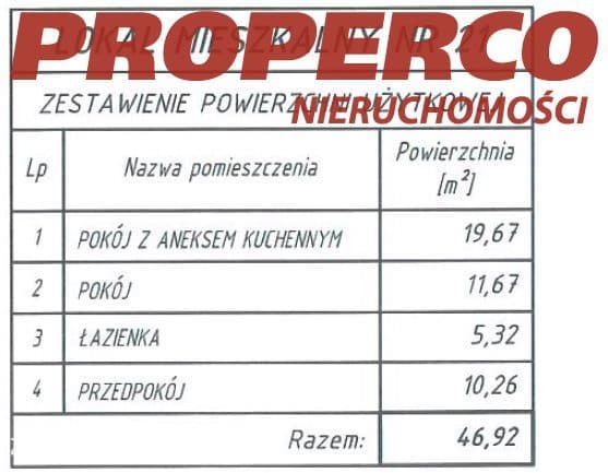 Mieszkanie 2 pok., 46,92 m2, II piętro, Na Stoku - zdjęcie 5