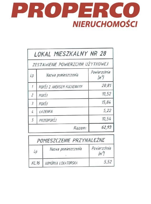 Mieszkanie 62,93 m2, III piętro, Na Stoku - zdjęcie 10
