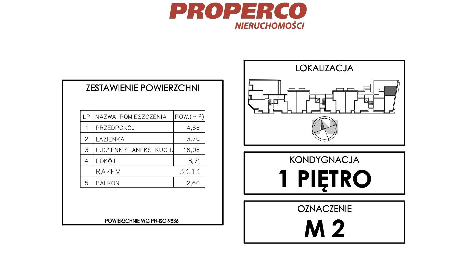 Mieszkanie 2pok., 33,13m2, Ip., ul. Klonowa - zdjęcie 6