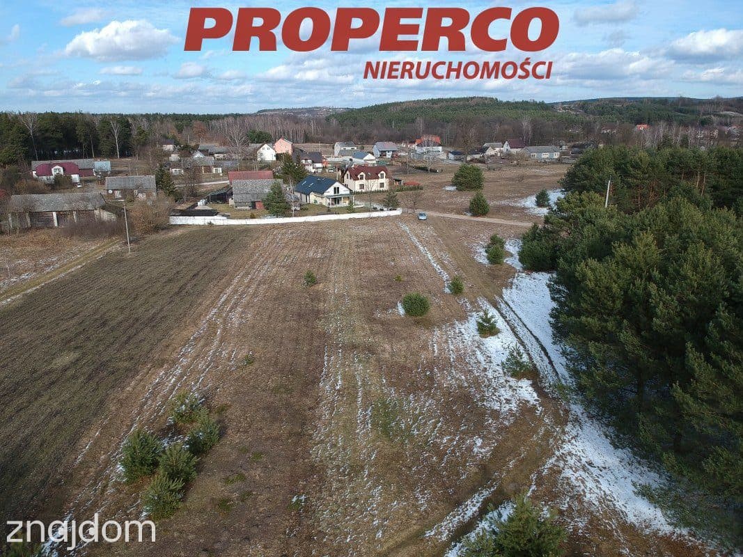 Działka, pow. 1258 m2, Podpolichno, Chęciny - zdjęcie 2