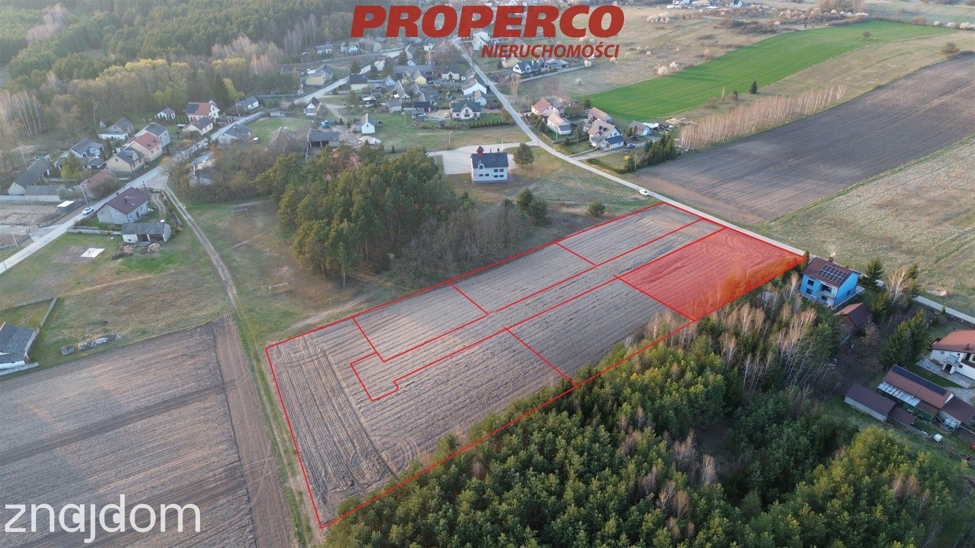 Działka, 1100m2, Ostrów gm. Chęciny