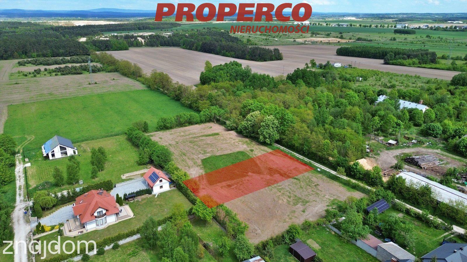 Działka z MPZP, pow. 1450m2, Dębska Wola, Morawica - zdjęcie 2