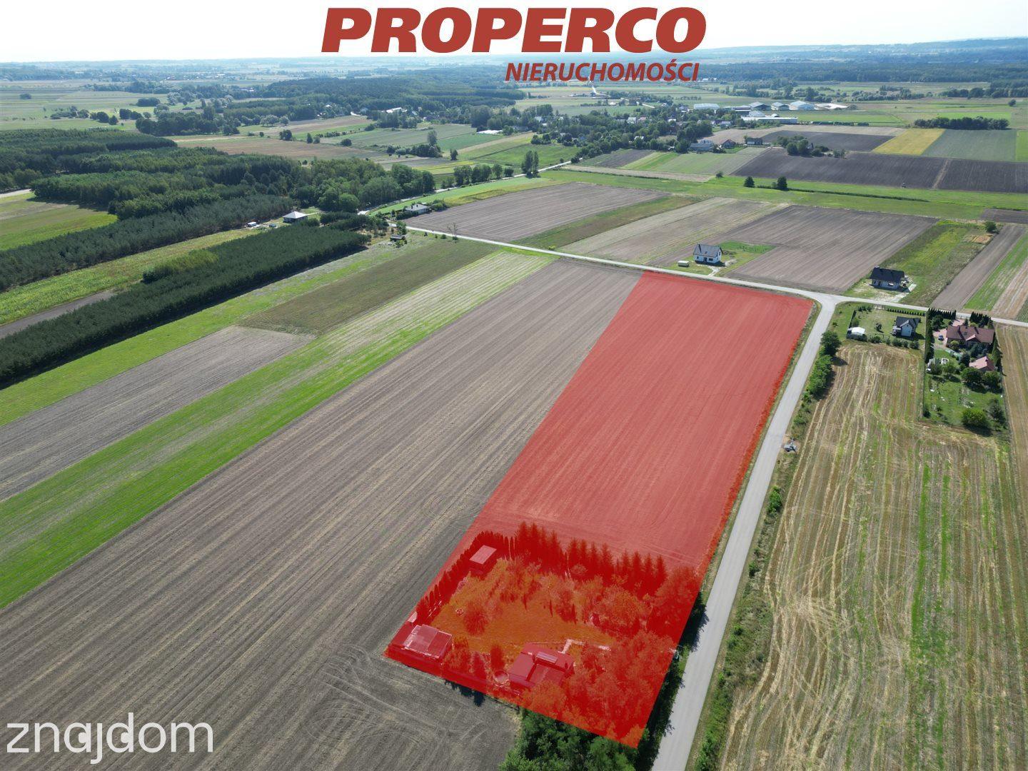 Działka pow. 15300m2, Rębów, gm. Kije