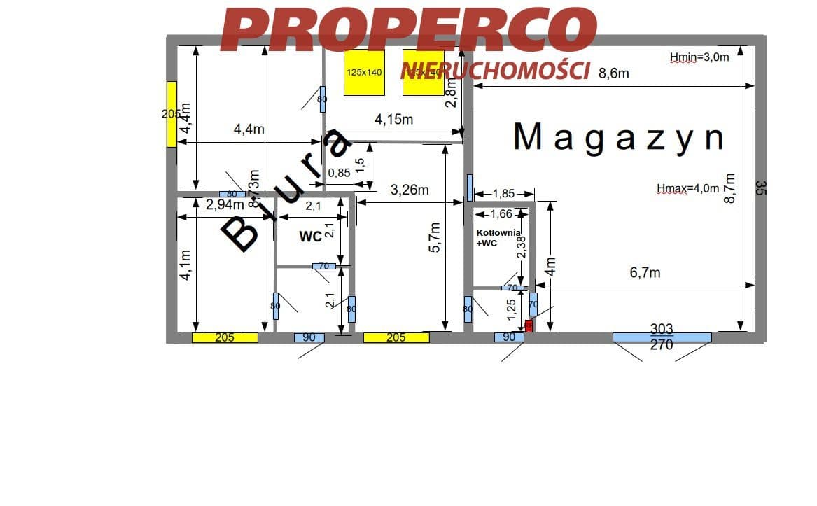 Hala i biuro, 145 m2, Kielce, Pod Telegrafem - zdjęcie 11