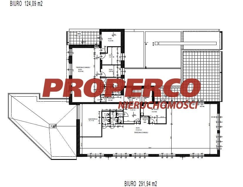 Lokal biurowy 263 m2, biurowiec klasy A, Bielany - zdjęcie 20
