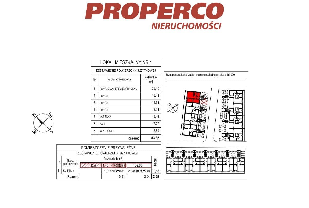 Apartament, 4 pok., 83,62 m2, Kielce, Maciejówka - zdjęcie 10