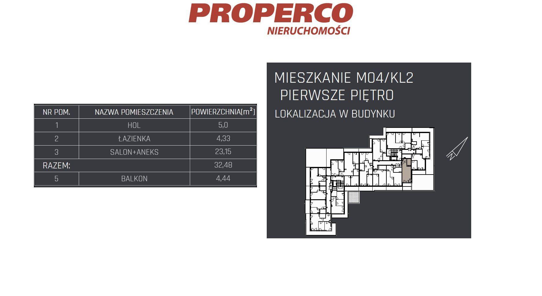 Mieszkanie 1 pok., 32,48m2, 1p, Jędrzejów - zdjęcie 13