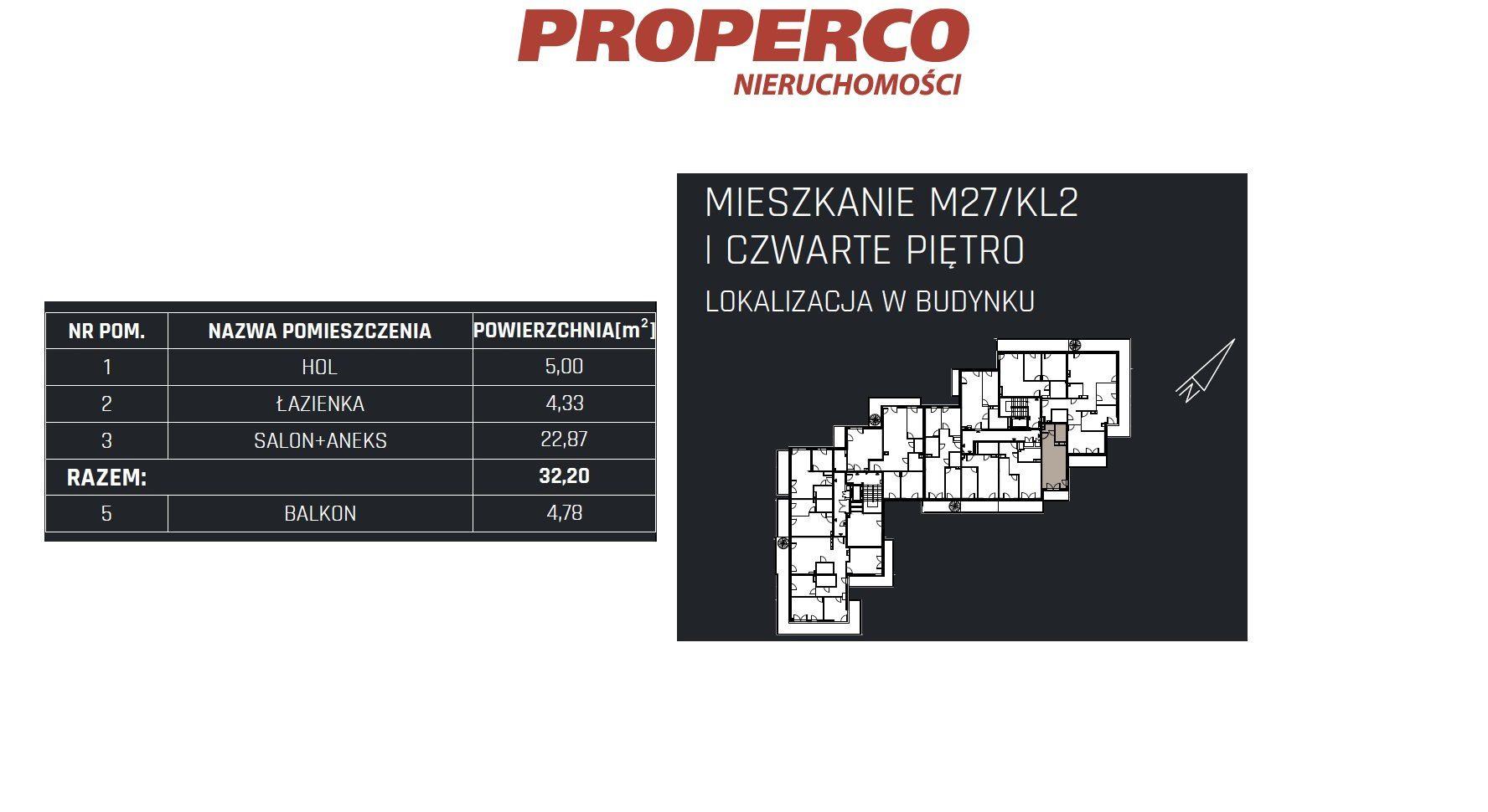 Mieszkanie 1 pok., 32,20m2, 4p, Jędrzejów - zdjęcie 13