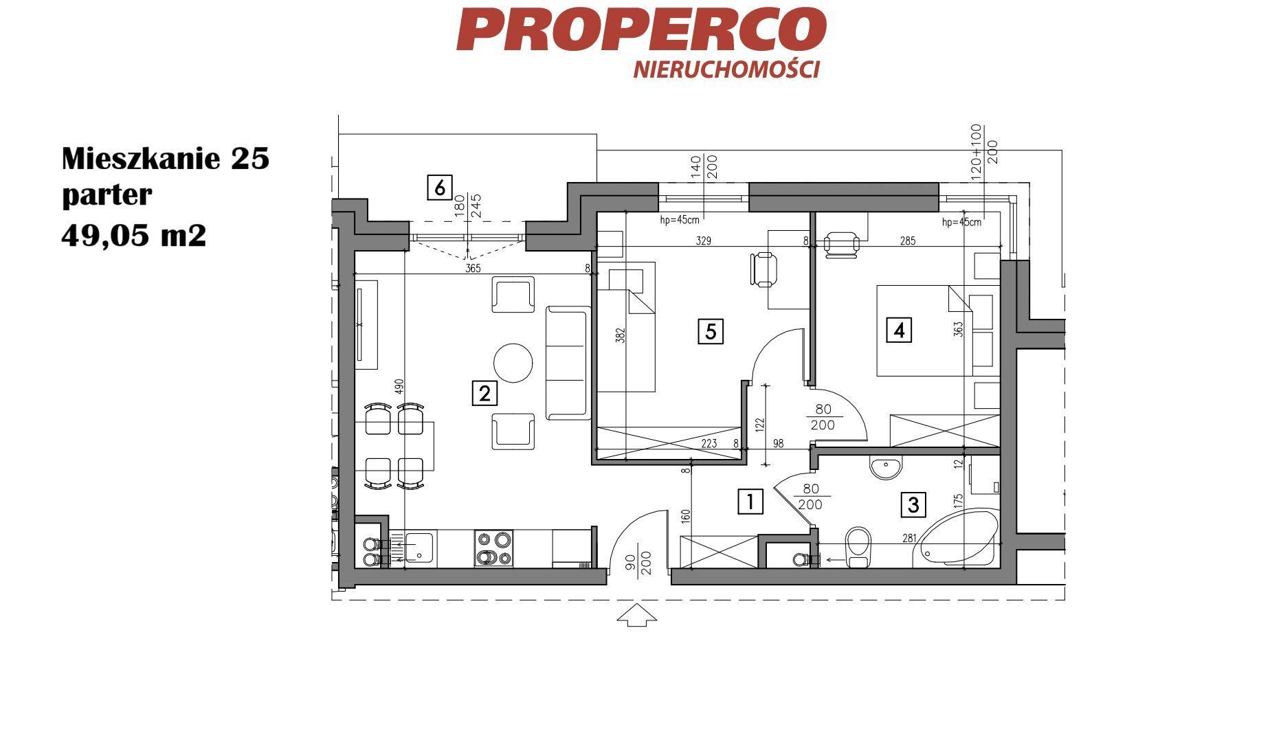 Mieszkanie 3 pok., 49,05 m2, ul. Żeromskiego - zdjęcie 13