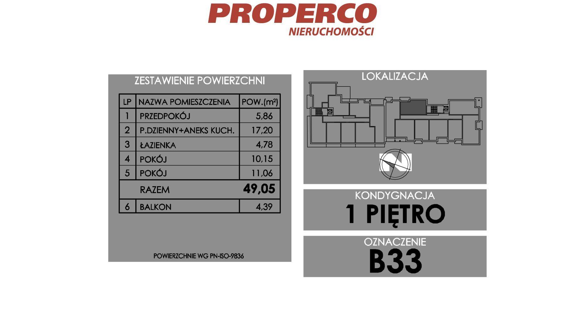 Mieszkanie 3 pok., 49,05 m2, ul. Żeromskiego - zdjęcie 14