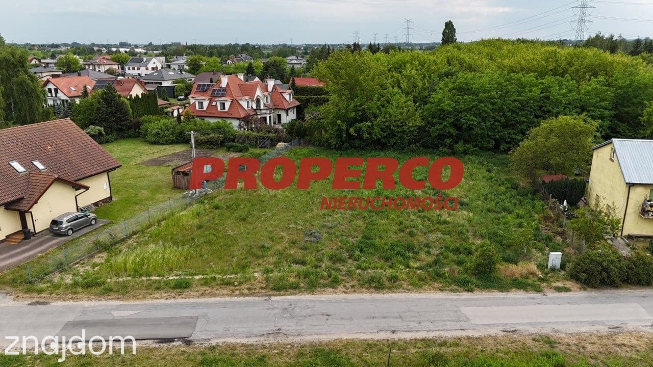 Działka 858m2 Zielonki-Wieś(gm. Stare Babice)