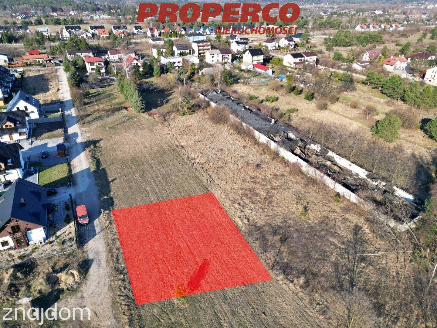 Działka, pow. 1000 m2, Kielce-Zalesie - zdjęcie 2