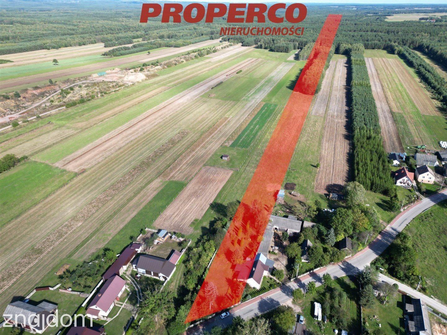 Działka pow. 25240m2, Osiny, gm. Pierzchnica