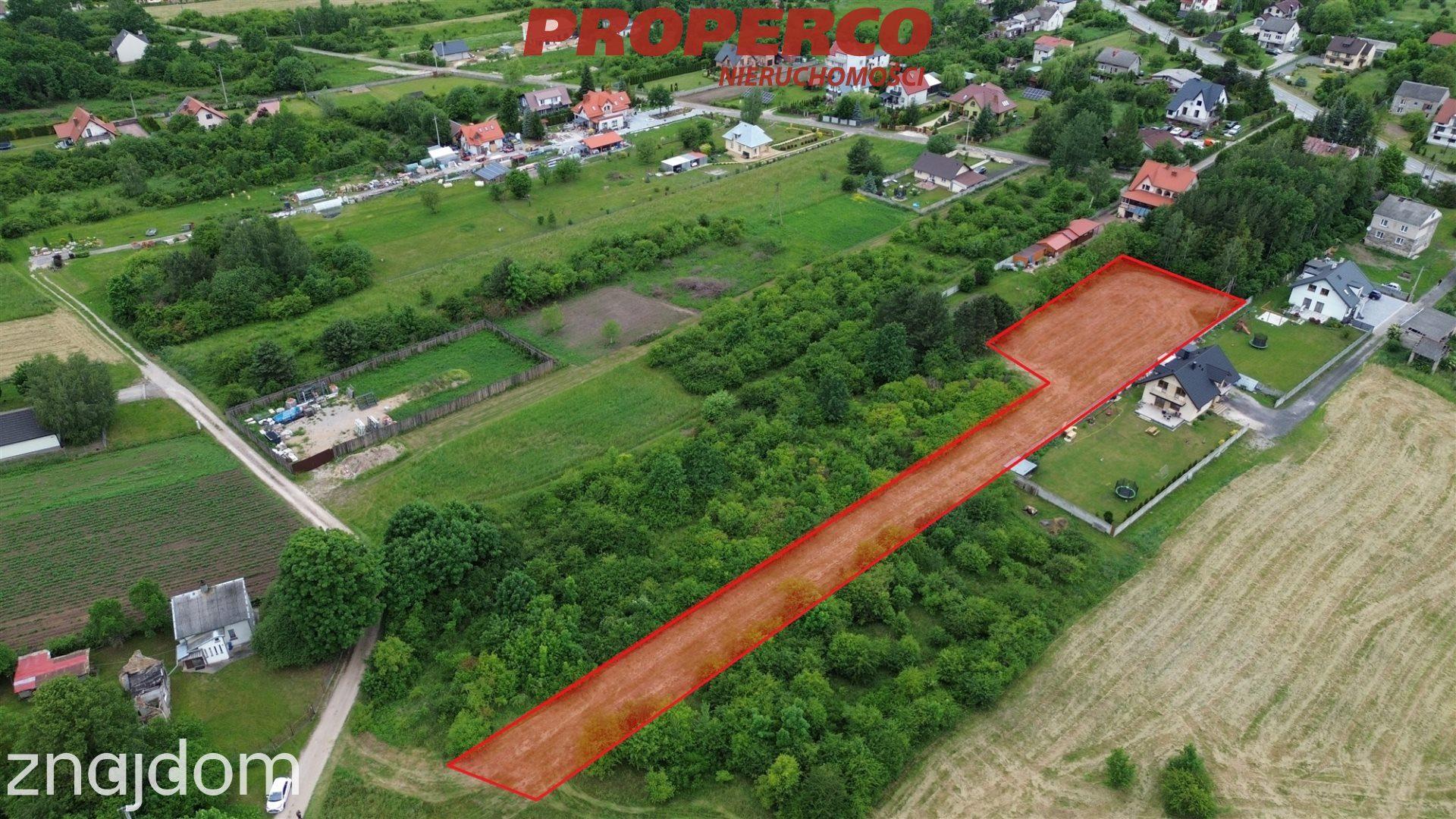 Działka 2668m2, Jaworznia, gm. Piekoszów