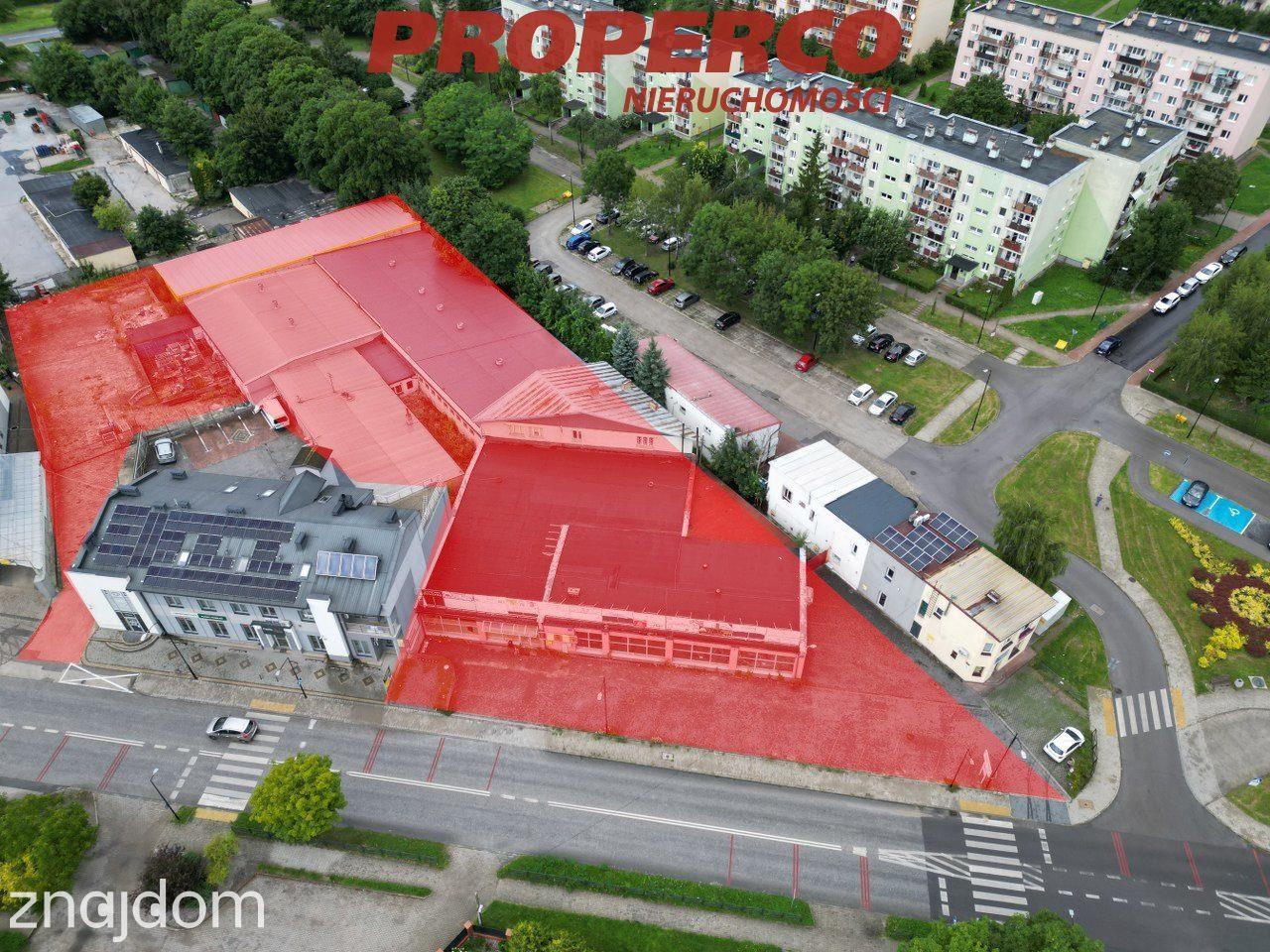 Działka 4540m2, handlowo-usługowa Busko-Zdrój.