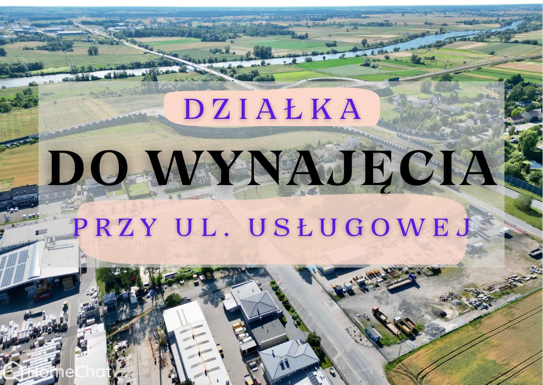 Teren blisko obwodnicy do wynajęcia