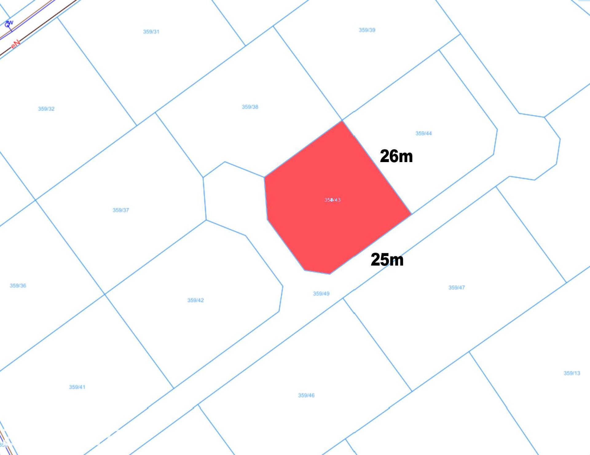 Działka budowlana z WZ 661 m² — Karczów, gm. Dąbrowa - zdjęcie 3