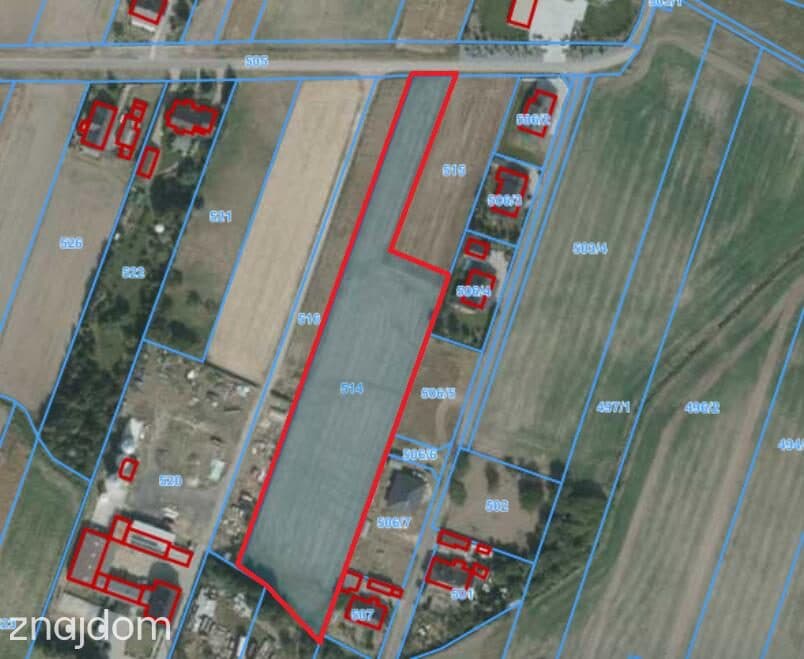 Działka inwestycyjna/mieszkaniowa - 6850 m² - zdjęcie 5