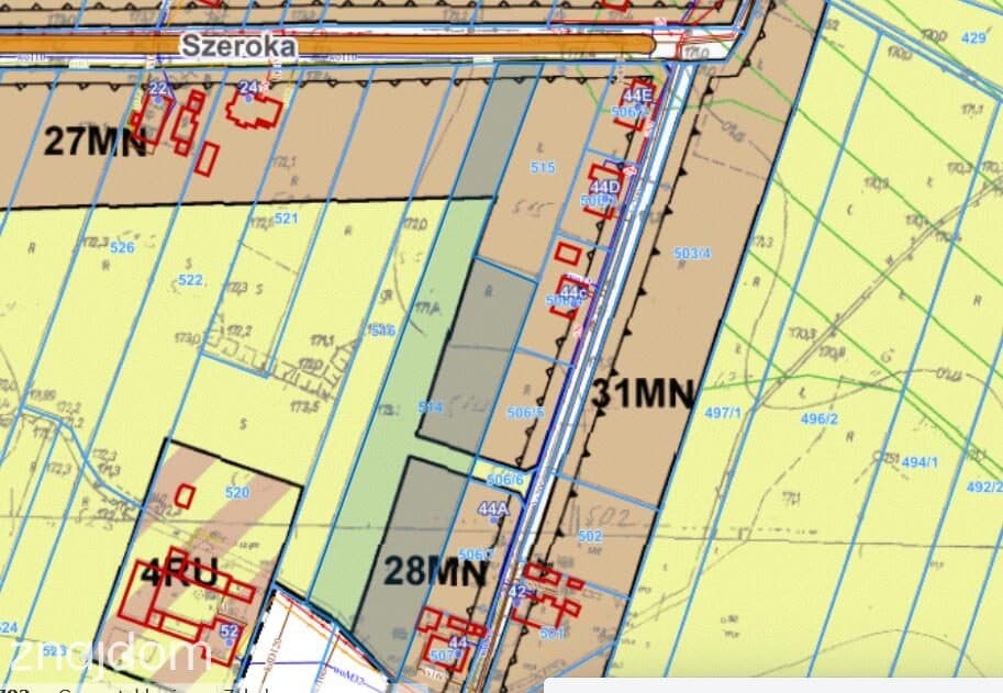 Działka inwestycyjna/mieszkaniowa - 6850 m² - zdjęcie 6