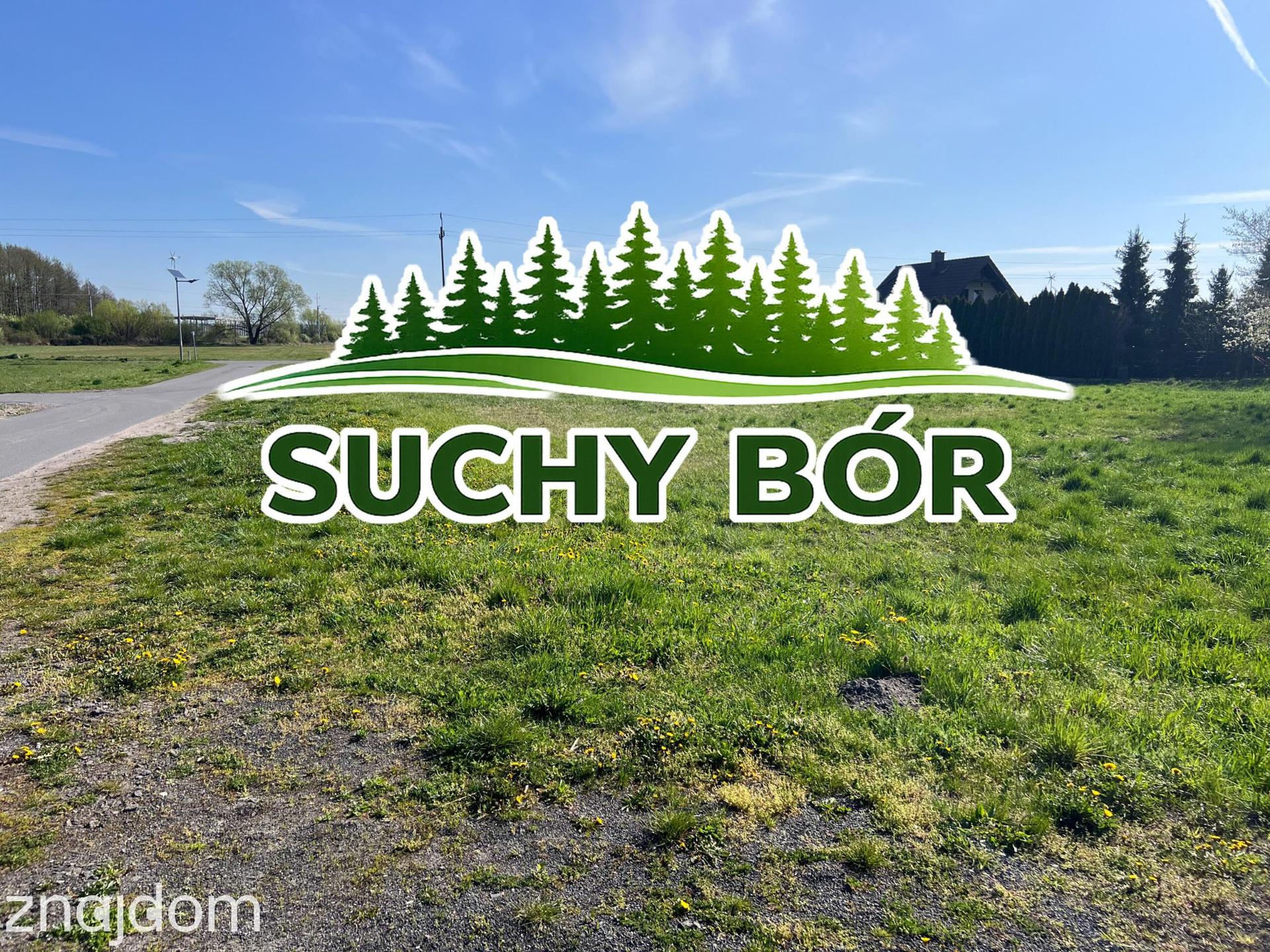 Suchy Bór działka 969 m2 - spokojna okolica, gotowa pod budowę