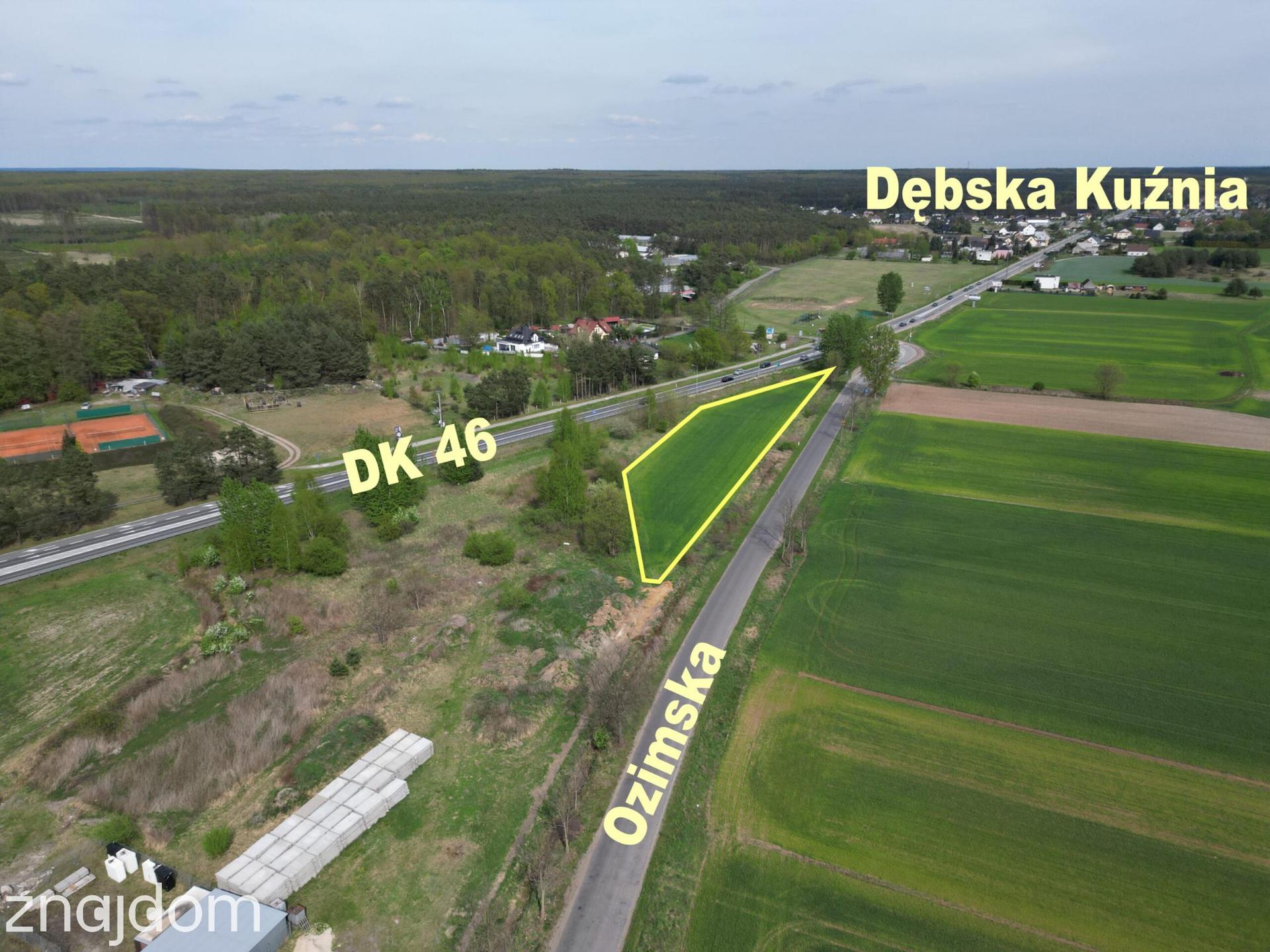 Chrząstowice| Działka usługowa| Przy DK46 świetna widocznosć - zdjęcie 2