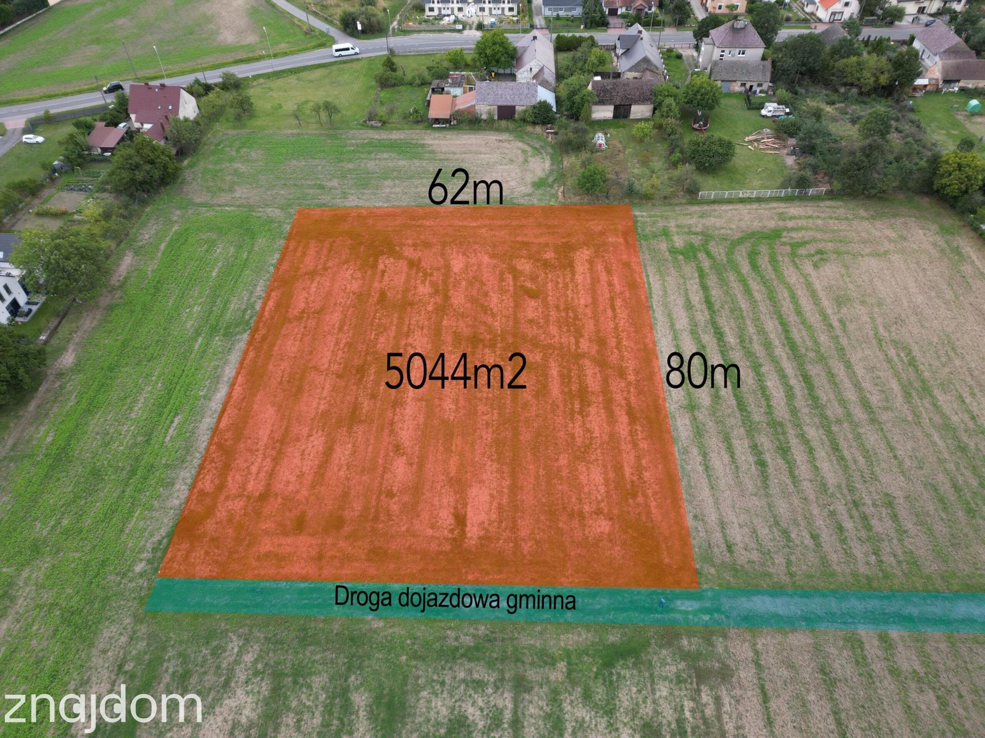 2 działki | 50 a | Opole-Żerkowice | MPZP | 62 x 80 m - zdjęcie 2