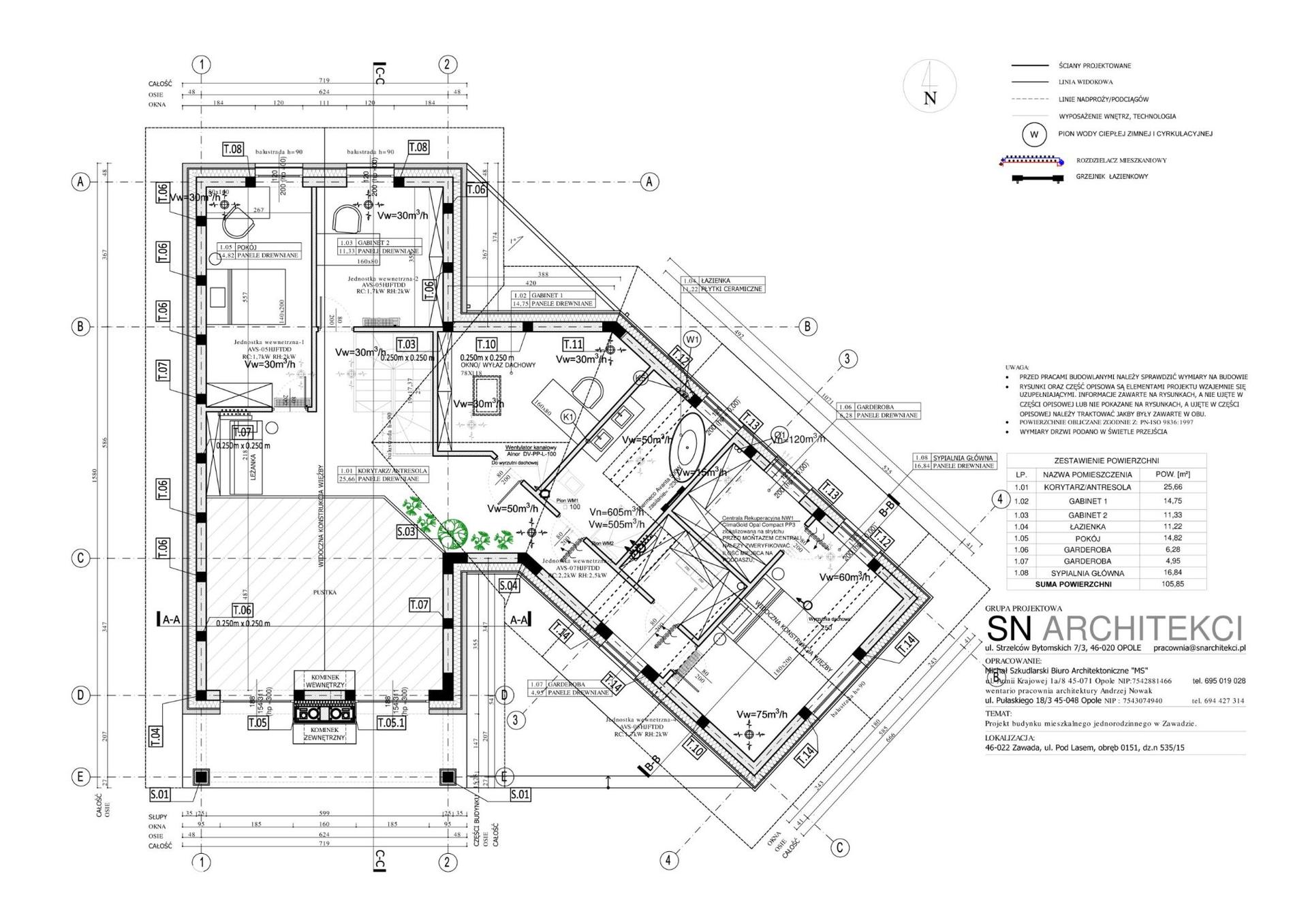 Dom z własnym lasem | Indywidualny projekt | Zawada - zdjęcie 14