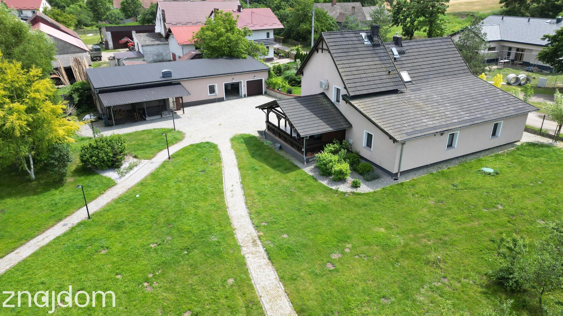 Enklawa pod Opolem |Dom po remoncie prywatny staw 1,18 ha Bez Prowizji