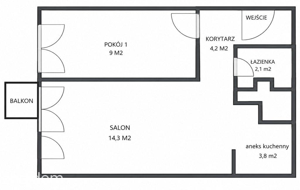 Dwa pokoje z balkonem i piwnicą na Grochowie - zdjęcie 8