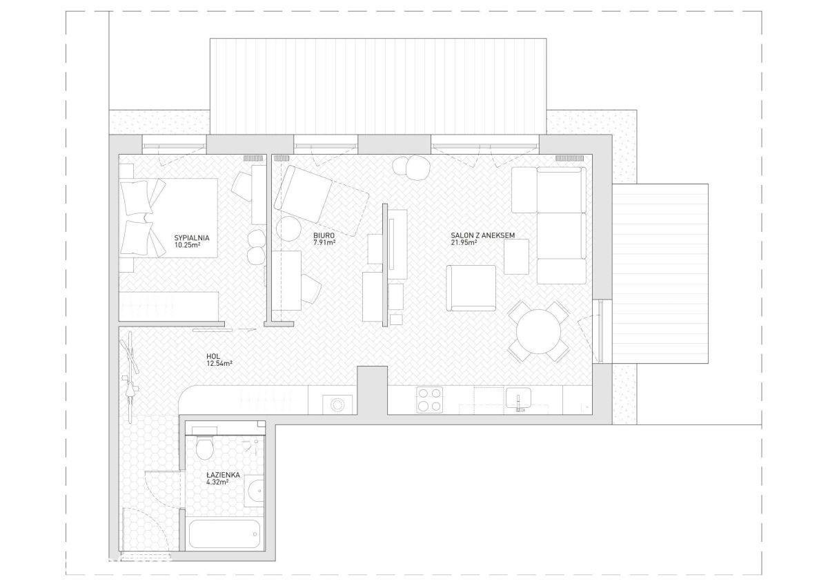 3 pokoje | wysoki standard |ogród 110 m² |Kamionek