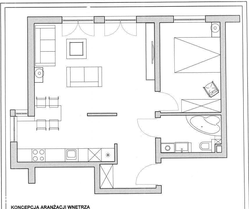 55 m² | Garaż | Balkon 10 m² | 7 min do PKP - zdjęcie 13