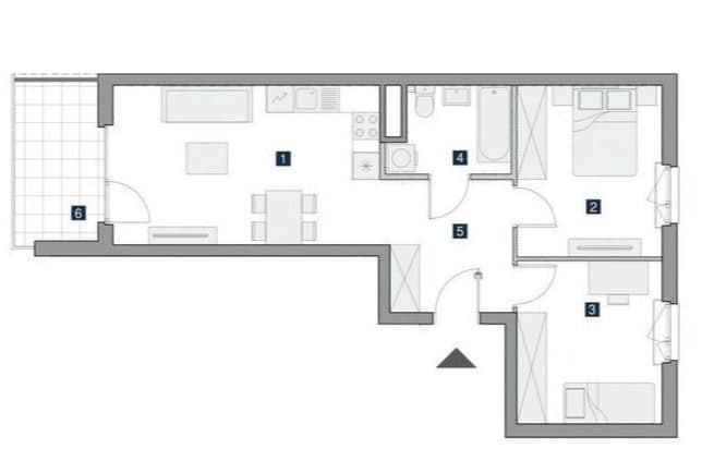 3 pokoje | loggia | garaż | Park Żerański - zdjęcie 12