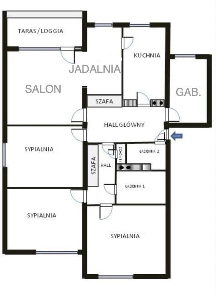 5-Pokojowe | Parking | 128 m² | Nowe Miasto - zdjęcie 8