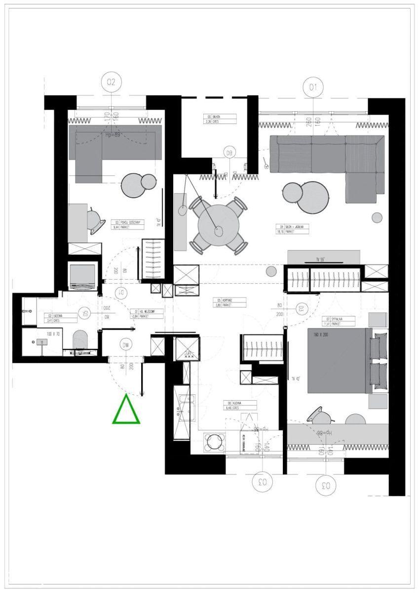 3 pokoje | Sadyba | Po remoncie | Balkon - zdjęcie 17