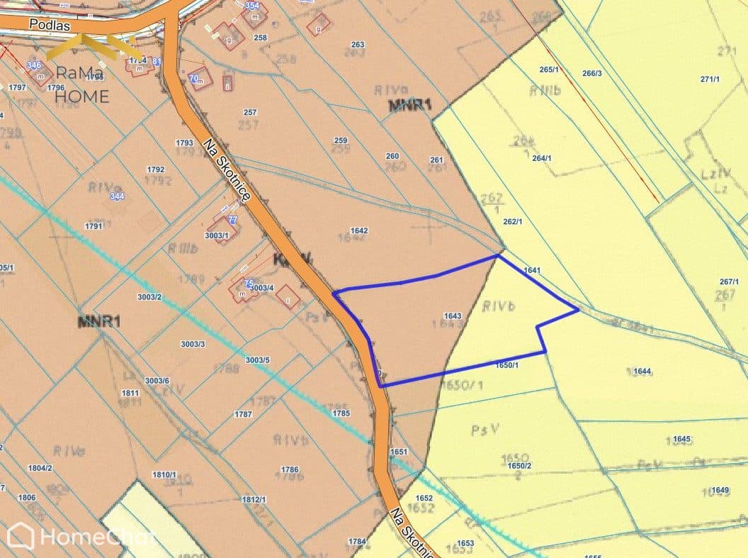 Działka budowlano - rolna Zalas gmina Krzeszowice