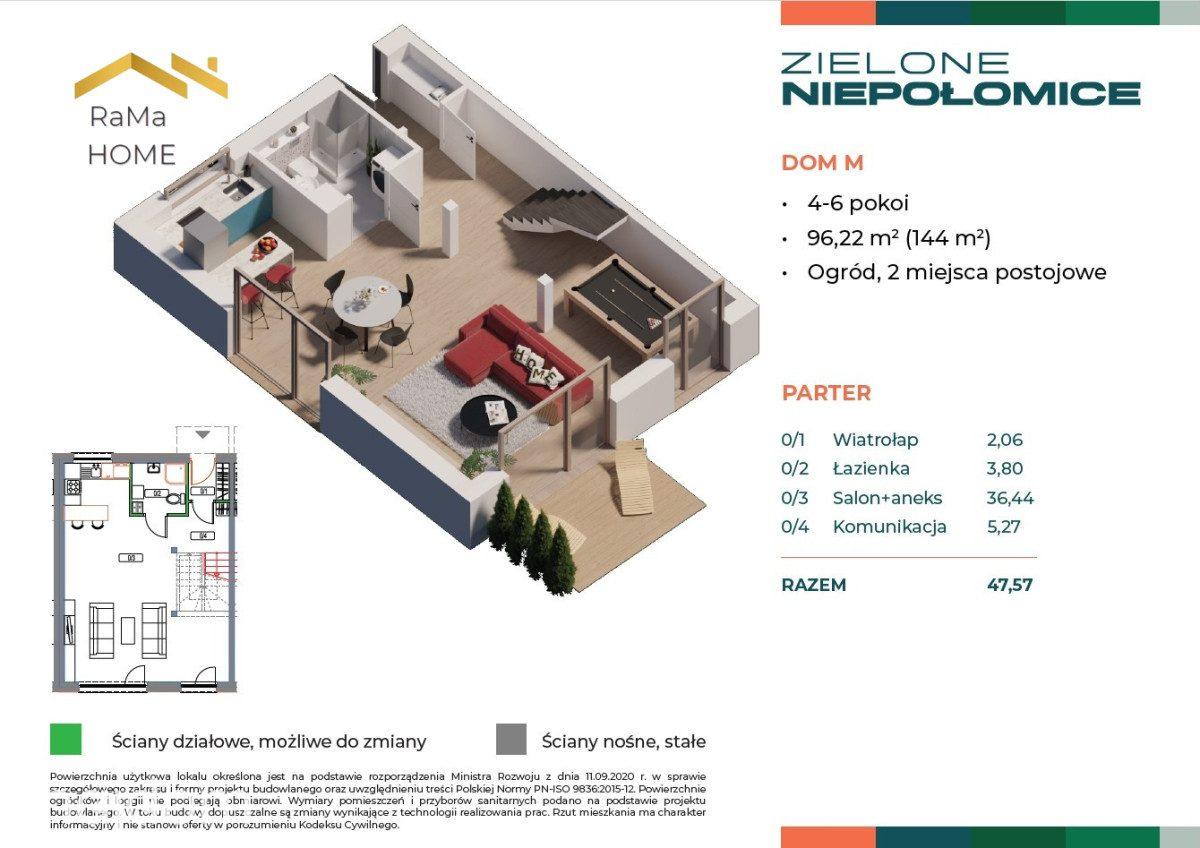Dom z ogrodem | 96 m² | 2 miejsca w cenie - zdjęcie 3