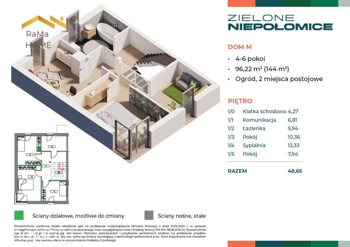 Dom z ogrodem | 96 m² | 2 miejsca w cenie - zdjęcie 4