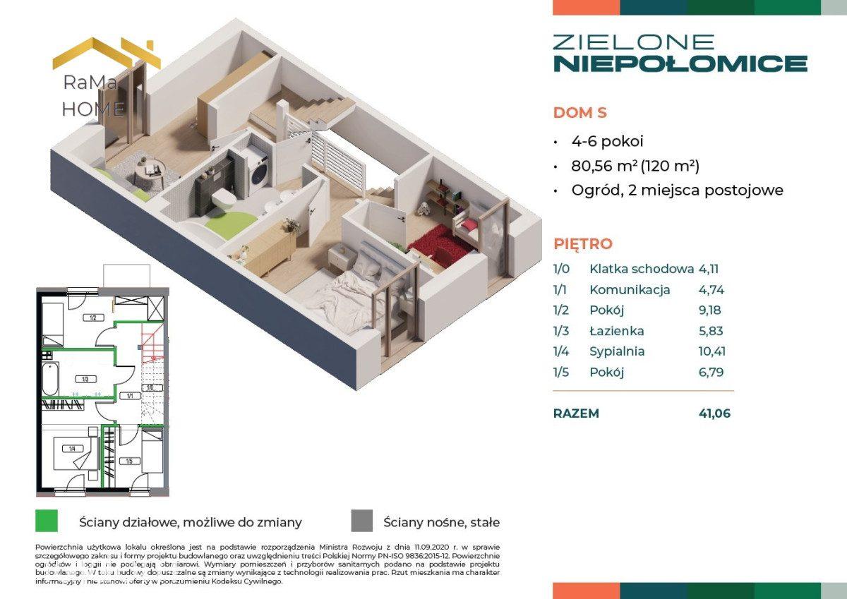 Dom z ogrodem | 80,57 m² | 2 miejsca w cenie - zdjęcie 5
