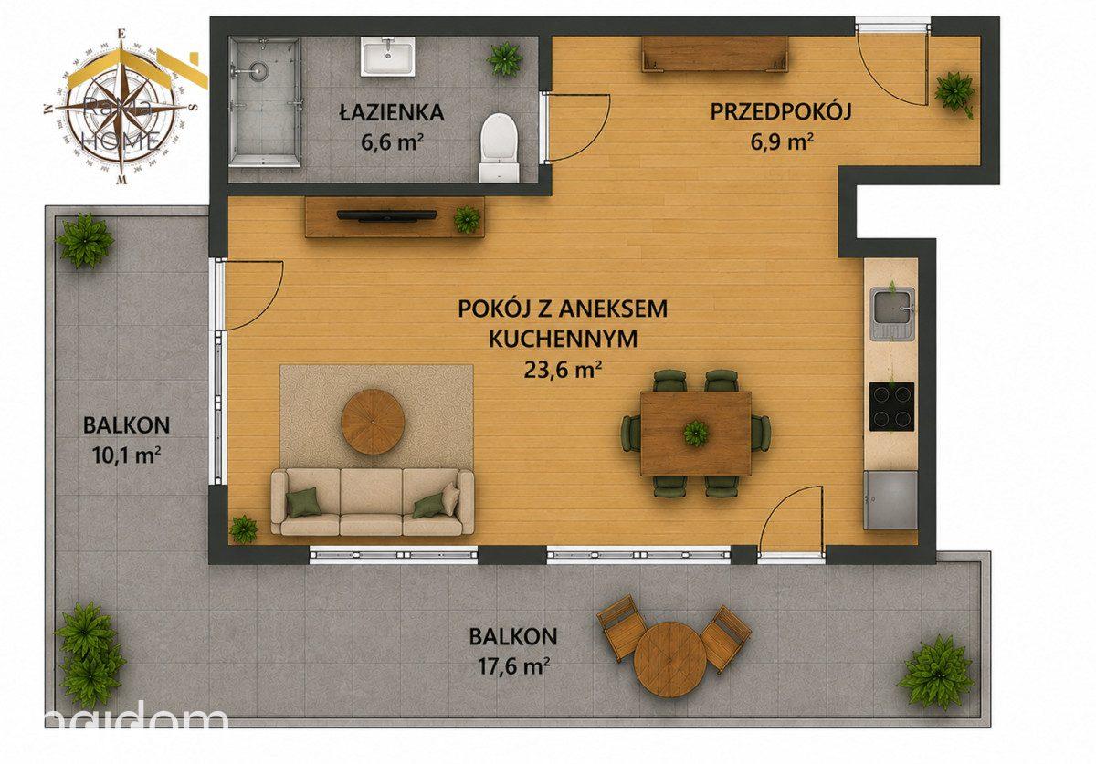 Do wynajęcia mieszkanie 33 mkw. Ul. Lipińskiego - zdjęcie 11