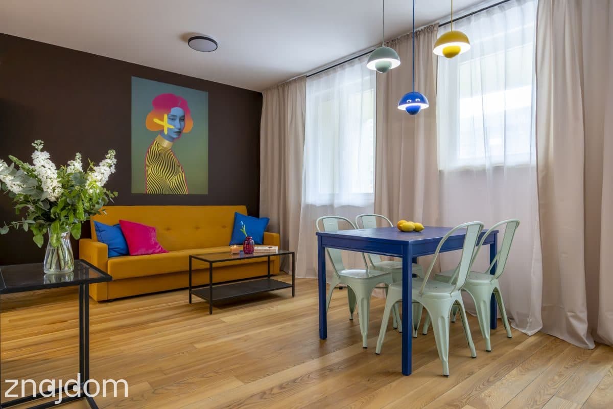Studio 46,5 m² na Mokotowie — basen, garaż, metro