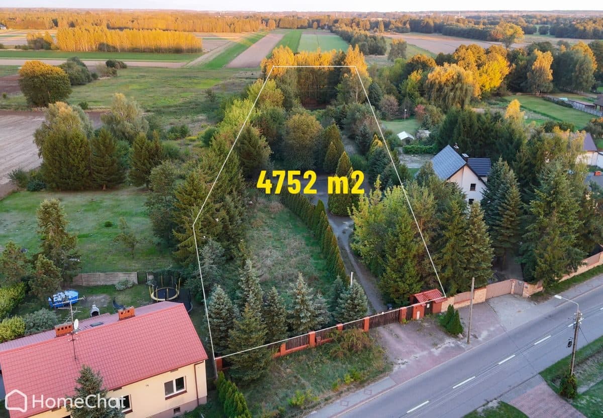 4752 m² | STAW I DOM | 20 MIN OD CENTRUM ŁODZI