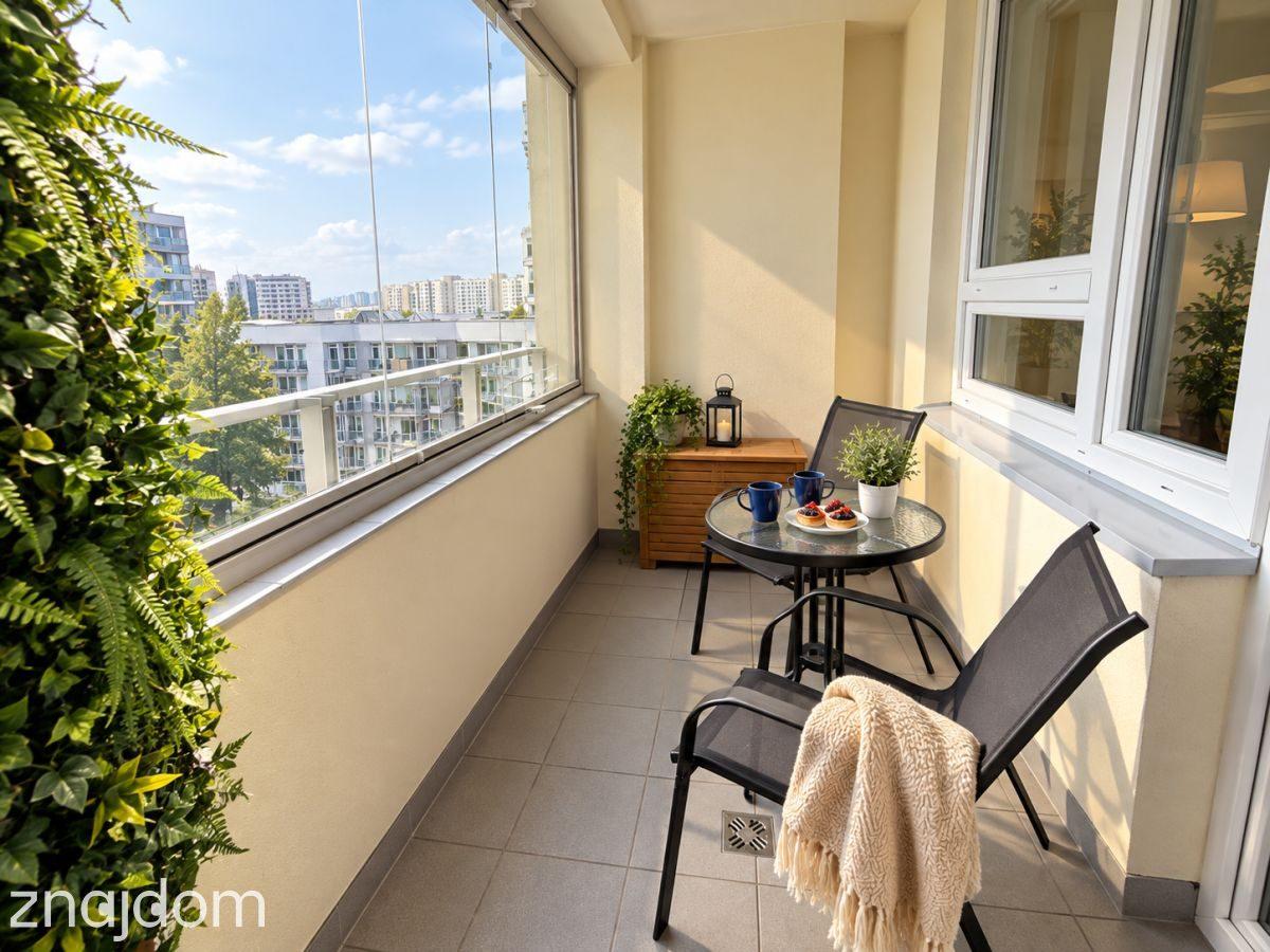 Metro Gdański | 58,8 m² | 2 pokoje/balkon/garaż