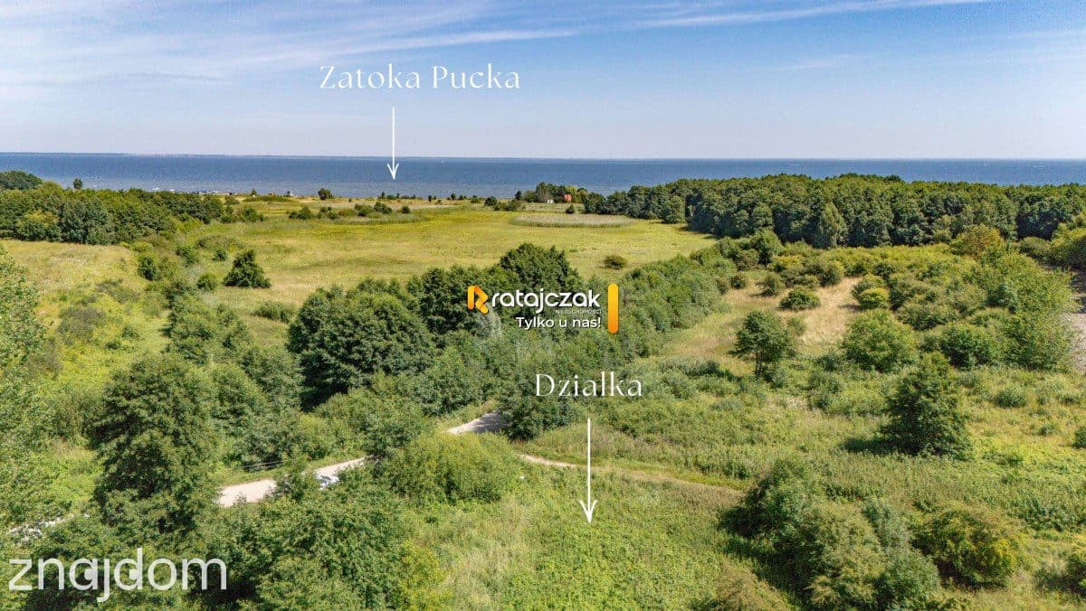 Osłonino -Działka budowlano-usługowa 300m od morza
