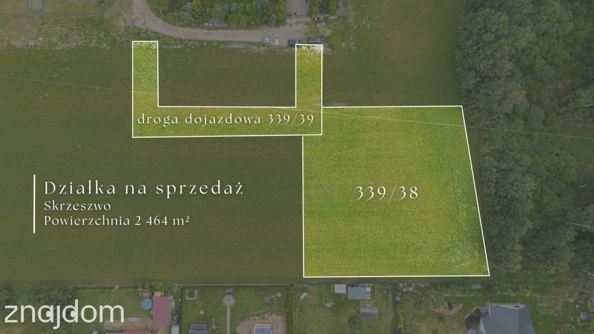 |Duża działka budowlana| Skrzeszewo Żukowskie| - zdjęcie 2
