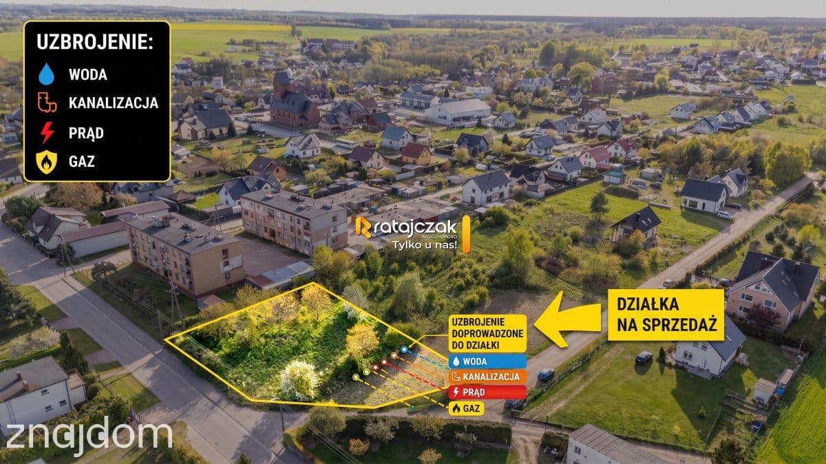 UZBROJONA DZIAŁKA BUDOWLANA | WIERZCHUCINO | MORZE