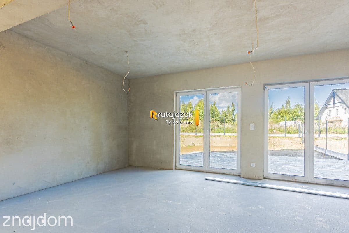 Bliźniak w stanie deweloperskim, działka 550 m² - zdjęcie 6