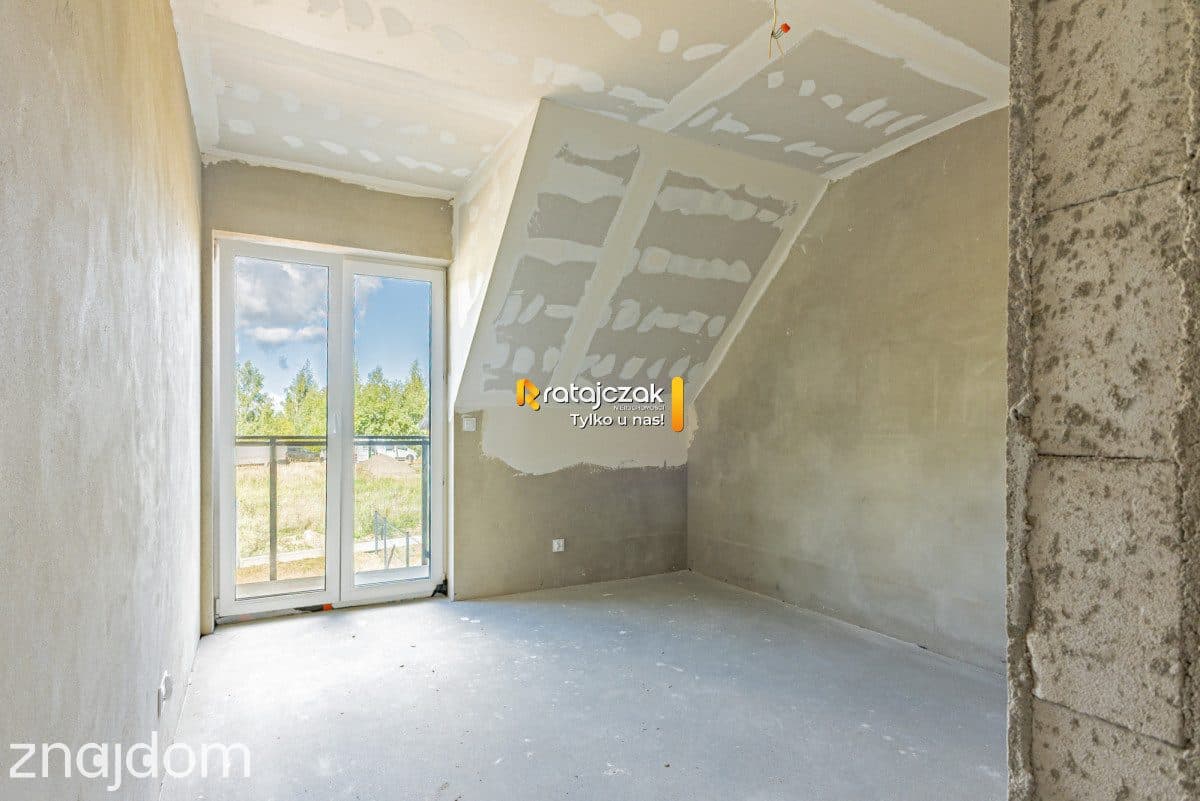 Bliźniak w stanie deweloperskim, działka 550 m² - zdjęcie 9