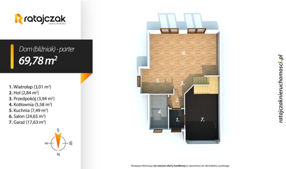 Bliźniak w stanie deweloperskim, działka 550 m² - zdjęcie 21