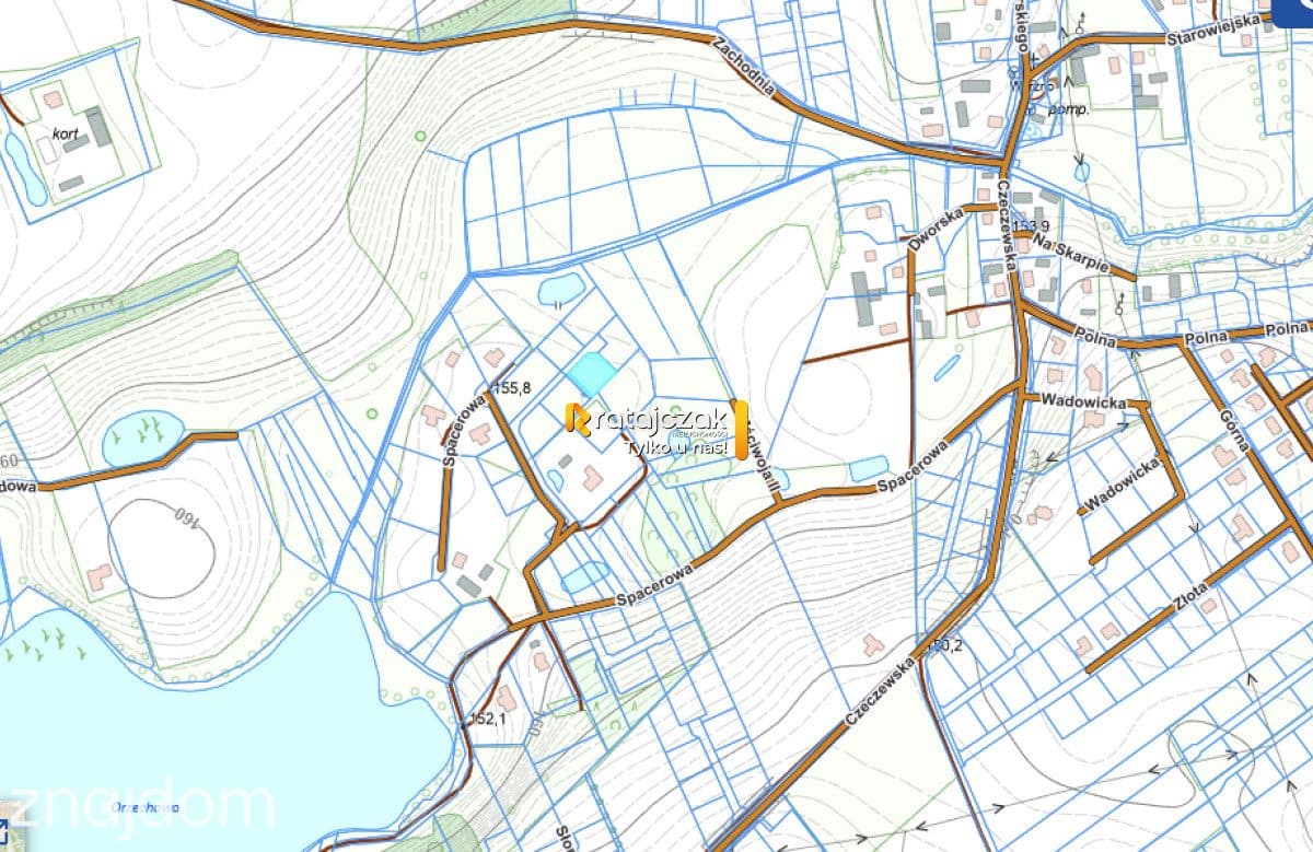 Urokliwa działka budowlana 1001 m² w Warznie - zdjęcie 10
