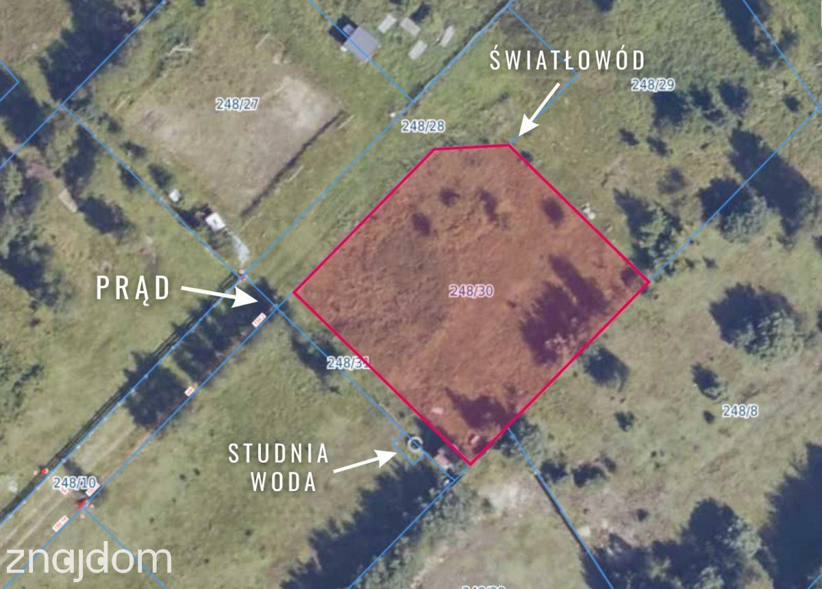 Urokliwa działka budowlana 1001 m² w Warznie - zdjęcie 3